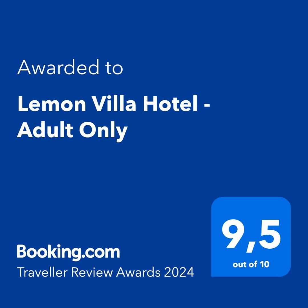 Lemon Villa Hotel - Adult Only Алания Экстерьер фото